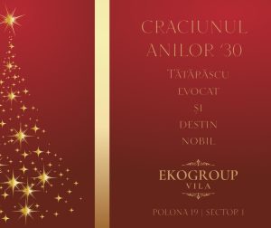 Eko Group Vila: O Întoarcere în Eleganța Crăciunului Anilor ’30
